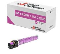 Pulpo Cartucho - Toner Genérico IM C2000 / IM C2500 Magenta Compatible con Ricoh 842313 / 842309 - Valido para Impresoras IM-C2000, IM-C2000A, IM-C2500, IM-C2500A