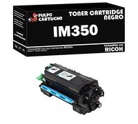Pulpo Cartucho - Toner Genérico IM350 Negro Compatible con Ricoh 418132 / IM-350 - Valido para Impresoras IM350 F, IM350 Series