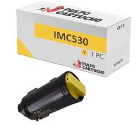 Pulpo Cartucho - Toner Genérico IMC530 Amarillo Compatible con Ricoh IMC 530/418243 - Valido para Impresoras IM-C530F, IM-C530FB, IM-C530 Series