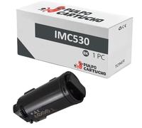 Pulpo Cartucho - Toner Genérico IMC530 Negro Compatible con Ricoh IMC 530/418240 - Valido para Impresoras IM-C530F, IM-C530FB, IM-C530 Series
