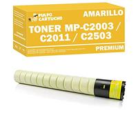 Pulpo Cartucho - Toner Genérico MP C2003, MP C2011, MP C2503 Amarillo Compatible con Ricoh 841926 - Valido para Impresoras Aficio MP C2003, MP C2003SP, MP C2003ZSP, MP C2011SP, MP C2503SP, MP C2503ZSP