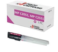 Pulpo Cartucho - Toner Genérico MP C2051 / C2551 Magenta Compatible con Ricoh 841506 - Valido para Impresoras Ricoh Aficio MP C2051, MP C2051 AD, MP C2551, MP C2551 AD