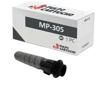 Pulpo Cartucho - Toner Genérico MP305 Negro Compatible con Ricoh 842142/842347 / Type 305 - Valido para Impresoras Aficio MP 305 Plus SP/MP-305-plus-SPF