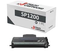 Pulpo Cartucho - Toner Genérico SP 1200 Negro Compatible con Ricoh SP1200 / Ref. 406837 - Valido para Impresoras Aficio SP 1200 s, SP 1200 Series, SP 1200 SF, SP 1210 n