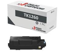 Pulpo Cartucho - Toner Genérico TK1260 Negro Compatible con Kyocera TK-1260 / 1T0C150NL0 - Valido para Impresoras ECOSYS PA4000wx, PA4000x