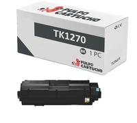 Pulpo Cartucho - Toner Genérico TK1270 Negro Compatible con Kyocera TK-1270 / TK-1270BK - Valido para Impresoras ECOSYS MA4000fx, ECOSYS MA4000wifx, ECOSYS MA4000x
