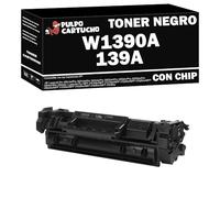 Pulpo Cartucho - Toner Genérico W1390A Negro Compatible con HP 139A - Valido para Impresoras LaserJet Pro 3001, 3002, 3003, 3004, LaserJet Pro MFP 3002, 3101, 3102, 3103, 3104