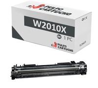 Pulpo Cartucho - Toner Genérico W2010X Negro Compatible con HP 659X / 659XBK - Valido para Impresoras Color Laserjet Enterprise Flow MFP M776z, M776zs, M856dn, M856x, MFP M776dn, Managed E85055dn
