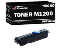 Pulpo Cartucho - Toner M1200 Negro Compatible con Epson M-1200 / Ref. C13S050523 - Valido para Impresoras ACULASER M1200