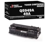 Pulpo Cartucho - Toner Q5949A Negro Compatible con HP Q5949A / Ref. 49A - Valido para Impresoras Laserjet 1160/1320 / 1320 N / 1320 NW / 1320 TN / 3390/3392