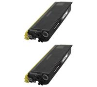 Pulpo Cartucho - Toner TN6600 Negro Compatible con Brother TN-6600 - Pack 2 - Valido para Impresoras DCP/HL/MFC/PPF