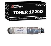 Pulpo Cartucho - Toner Type 1220D Negro Compatible con Ricoh Ref. 888087 - Valido para Impresoras Aficio 1113 / Aficio 1015 / Aficio 1018 / Aficio 1018 d