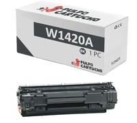 Pulpo Cartucho - Toner W1420A Negro Compatible con HP W1420A / Ref. 142A - Valido para Impresoras Laserjet M109 / M110 / M111 / M112 / Laserjet MFP M130 / M139 / M140 / M141 / M142