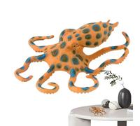 Pulpo de Juguete | Modelo de Pulpo | Figuras de Animales Marinos, Regalos de Fiesta, decoración de Pasteles, Proyecto Escolar, decoración de Escritorio, Juguete cognitivo