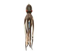 Pulpo de Silicona Cebo TAKOYAKI 110 gr - 15 cm con asistencias BKK Col. Café