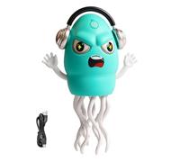 Pulpo Eléctrico Juguetes | Explorador Inteligente de Evitación de Obstáculos - Recargable Iluminado Música Bebé Pulpo Juguetes Para Cumpleaños Niños Juegos De Arrastrarse