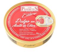 Pulpo en Aceite de Oliva Los Peperetes - Conserva Gourmet Gallega | Marisco Premium Artesanal - 1 LATA