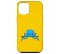 Pulpo escondido bolsa detrás de la pared valla alienígena fresco viaje Carcasa para iPhone 12/12 Pro