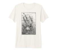 Pulpo Gigante Barco Pirata Calamar de Vela Kraken Vintage Camiseta Premium