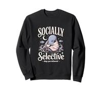 Pulpo introvertido en Aguas Profundas socialmente selectivo Sudadera