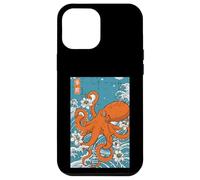 Pulpo japonés Onda Flores Ukiyo-e Arte Mujeres Hombres Niños Carcasa para iPhone 12 Pro MAX