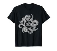 Pulpo Kraken Monstruo Marino tentáculo náutico Arte Vintage Camiseta
