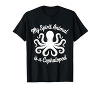 Pulpo Spirit Animal Amante de los Cefalópodos Camiseta