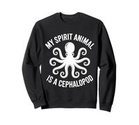 Pulpo Spirit Animal Amante de los Cefalópodos Sudadera