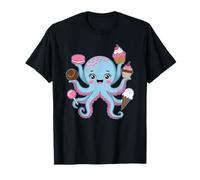 Pulpo Tarta de pulpo Tentáculos Del Pulpo Animales Niños Camiseta