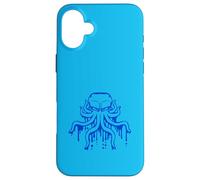 Pulpo tinta mancha gota graffiti spray mal mal humor cómic Carcasa para iPhone 16 Plus