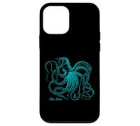Pulpo Vintage Cool Biólogo Marino Océano Vida Marina Carcasa para iPhone 12 Mini