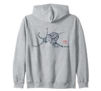 Pulpo Vintage Estético Japonés Sudadera con Capucha