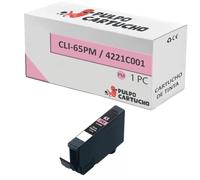 PulpoCartucho - Cartucho de Tinta Compatible con Canon CLI65 Photo Magenta