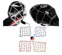 Pulpos Elasticos con Gancho,Red Carga Asiento Trasero para Accesorios Motocicleta,Red Elastica Moto,La Red de Casco Reflectante Proporciona una conducción Segura para los Hombres por la Noche(Negro)