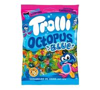 Pulpos Pintalenguas Azul | Formato 1kg | Sin Gluten | Caramelos de Goma Divertidos y Coloridos | Perfectos para fiestas o meriendas