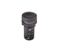 Pulsador 22mm negro con retorno Harmony XB7NA21