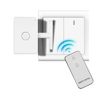 Pulsador automático inalámbrico - Mando a distancia inteligente, alcance de 10 m | Interruptor de dedo robot regulador de luz artefacto de automatización de ventilador de coche en dormitorio | Simple