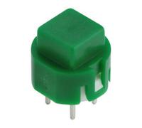 Pulsador boton cuadrado verde