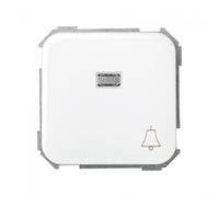 Pulsador campana luminoso blanco Simon 31 - 31660-30