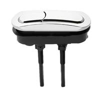 Pulsador Cisterna 1pcs Square Dual Flush Toilet Tank Button Toilet Tank Valve Universal Closestool Switch Press Bathroom Accessories(A)