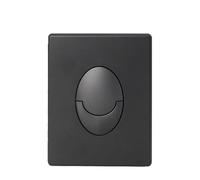 Pulsador cisterna Placa de pulsador doble descarga en negro compatible con accesorios inodoro Grohe Skate Air 38505KF0