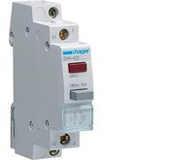 Hager SVN422 - Pulsador con piloto luminoso 16a 250v 1nc rojo