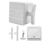 Pulsador de botón automático, Pulsador de botón | Interruptores inalámbricos autoadhesivos,Mini protector de interruptores de pared, accesorios universales para el hogar para luz de puerta, hogar, sal