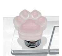 Pulsador de botón de inodoro - Herramienta de descarga resplandeciente, ayudante de baño de uñas largo | Accesorios auxiliares de baño de pata de gato, rubor de luz nocturna -, stick de prensa de