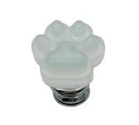 Pulsador de botón para tanque de inodoro, garra de gato luminosa de resina, ayuda de botón de descarga, protector de uñas para uñas largas, herramienta auxiliar de baño, accesorio universal para