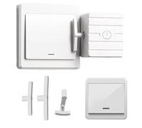 Pulsador de botón, Pulsador de botón remoto | Robot de Interruptores de Luz Inalámbricos Autoadhesivo,Mini protector de interruptores de pared, accesorios universales para el hogar para luz de puerta,