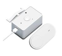Pulsador de botón remoto | Dispositivo de presión de control inalámbrico automático | Interruptor de luz accionador | para dormitorio, garaje, pared, electrodomésticos, hogar, sala de estar