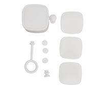 Pulsador de botón WiFi, botón, interruptor inteligente inalámbrico, control remoto de voz para puerta de garaje, ventilador de luz para Tuya (blanco)