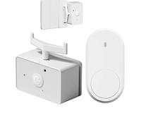 Pulsador de botones, dispositivo de control automático sin cableado, pulsador de botones inalámbrico, para dormitorio, garaje, pared, dormitorio, lugar de trabajo, electrodomésticos, hogar, sala de