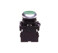 Pulsador de control 22mm verde con RMQ Titanio 216512